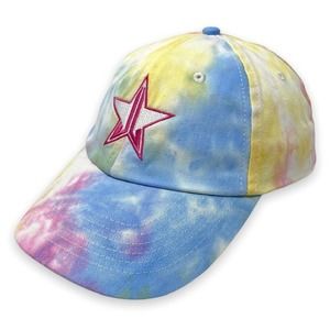 Jeffree Star Cosmetics Women's Rare Limited Edition Embroidered Tie Dye Hat Cap